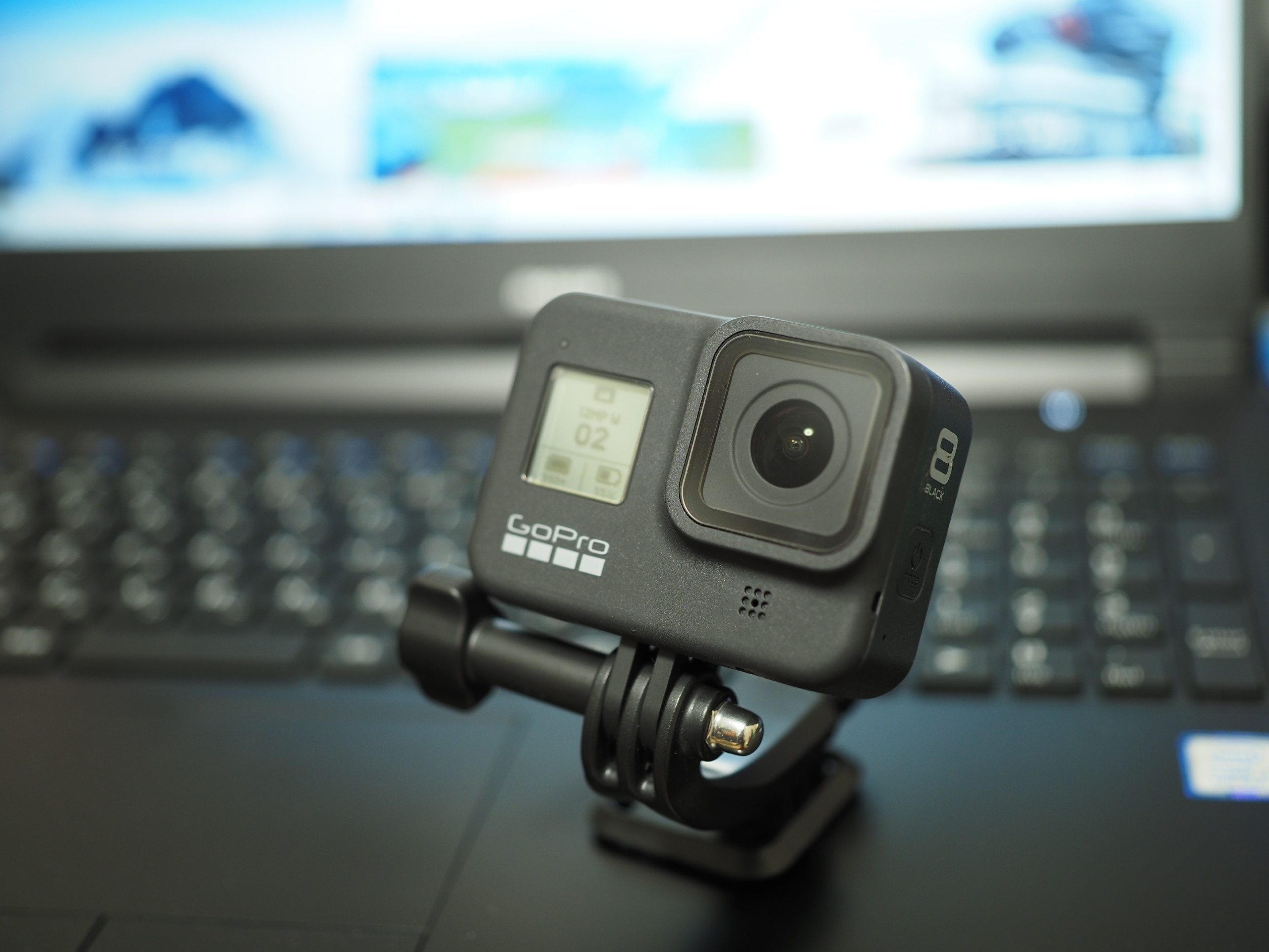 春、新しい事を始めてみたくてGoPro HERO8 Blackを購入しました · 妻が